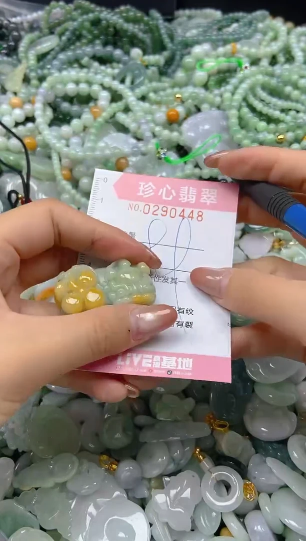 翡翠未镶嵌颈饰闪购0290448