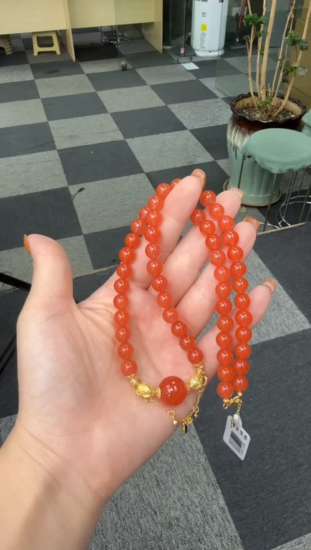 未镶嵌珠串南红玛瑙多样性发一/25090970999