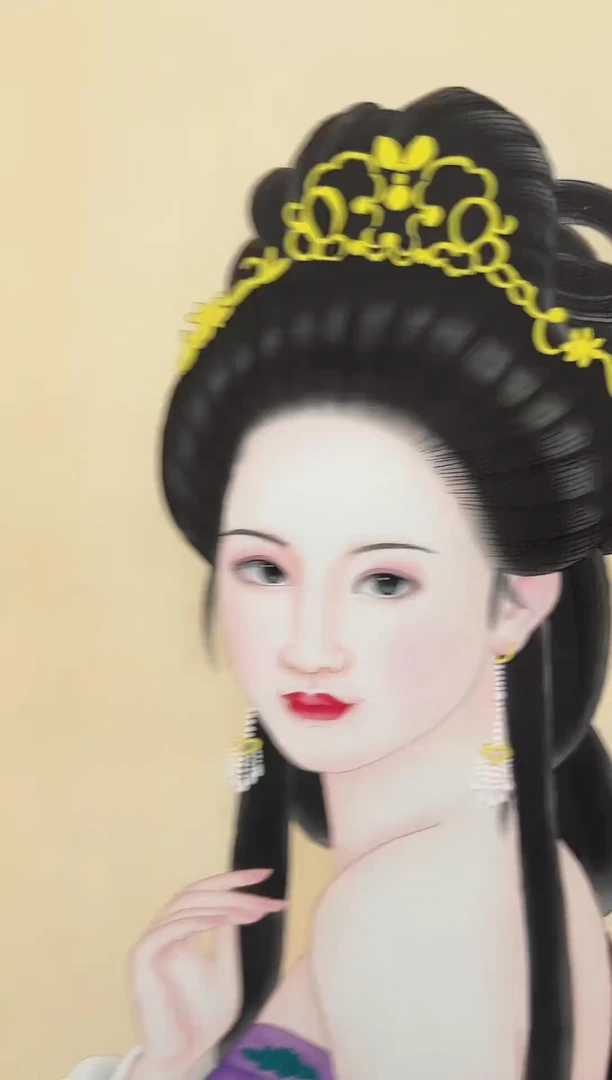 国画李纲-2.7平尺-国画作品