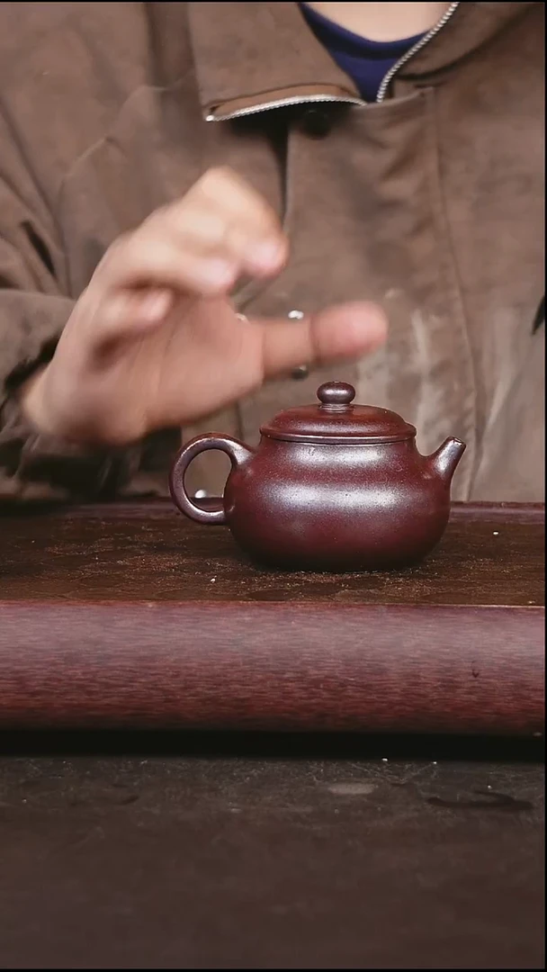 茶壶紫砂柴烧 壶