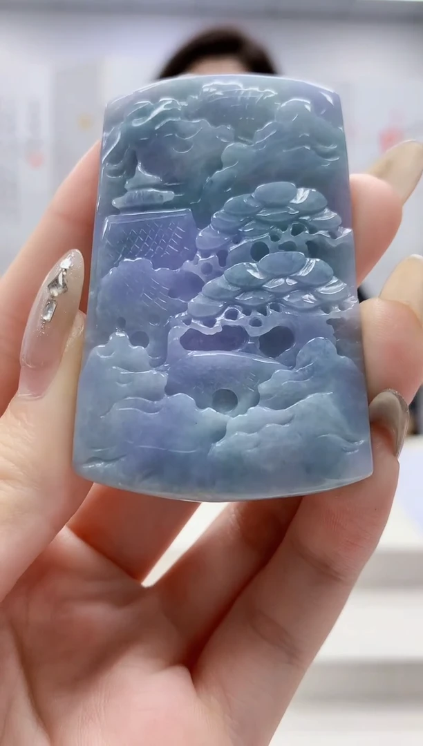 未镶嵌定制翡翠4829jw-毛货挂件27