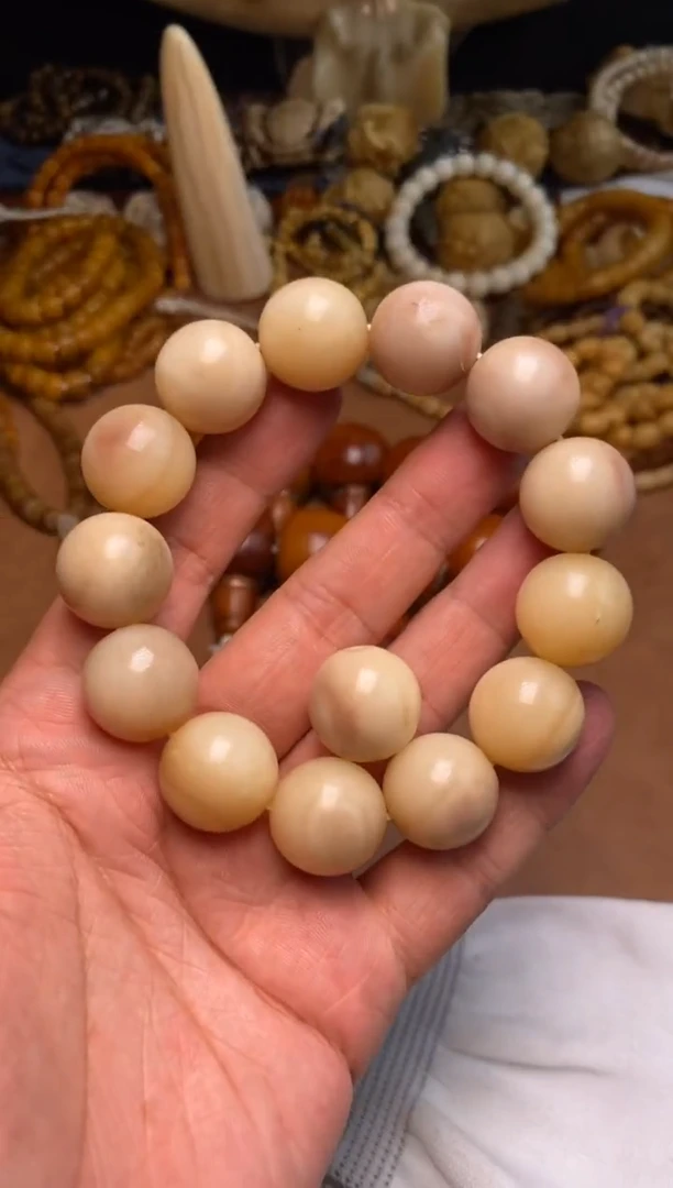 其他牛骨逐*杂件427-圆珠18mm单圈