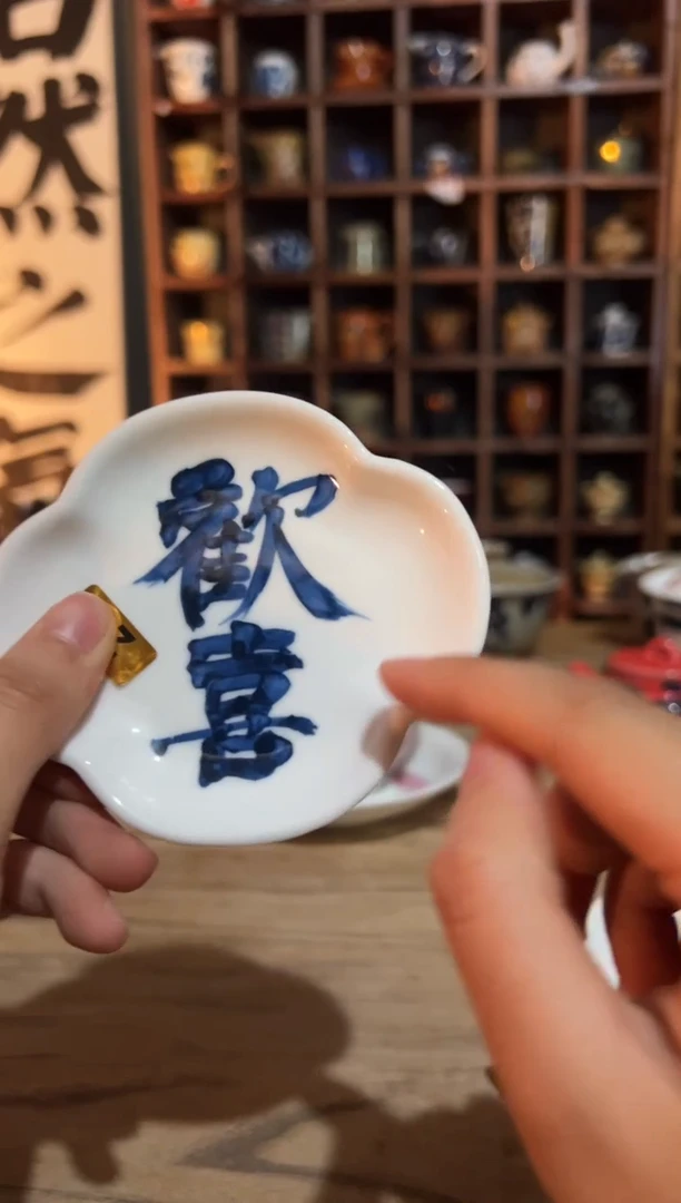 【闪购商品】观云听雨原创手绘茶具