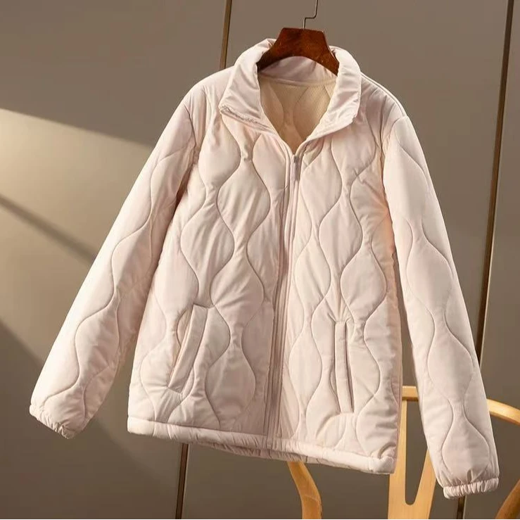 059-不换不退  粉色棉服