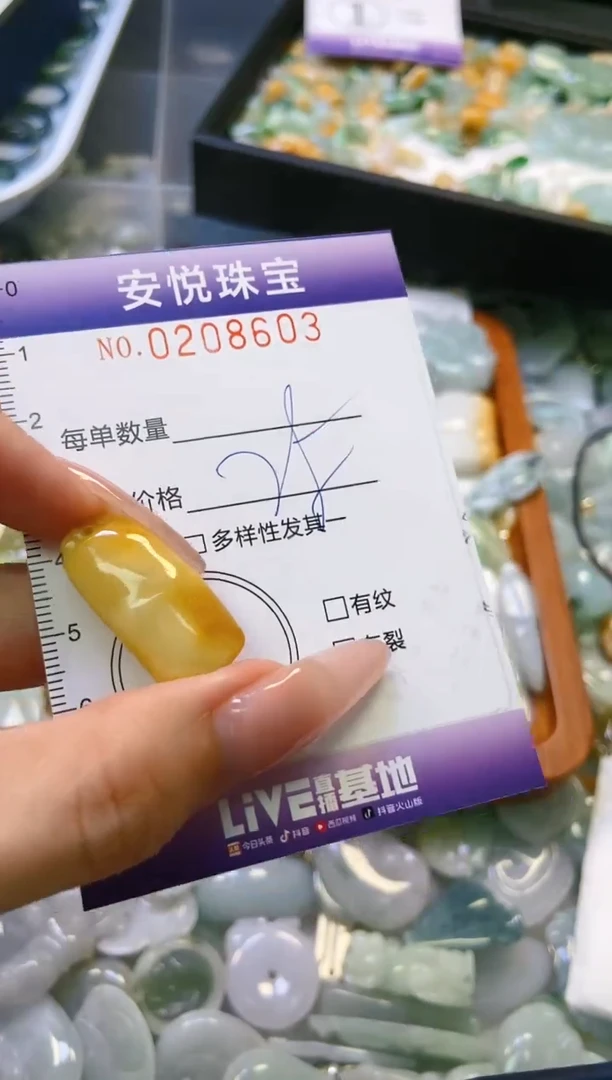翡翠未镶嵌颈饰闪购0208603