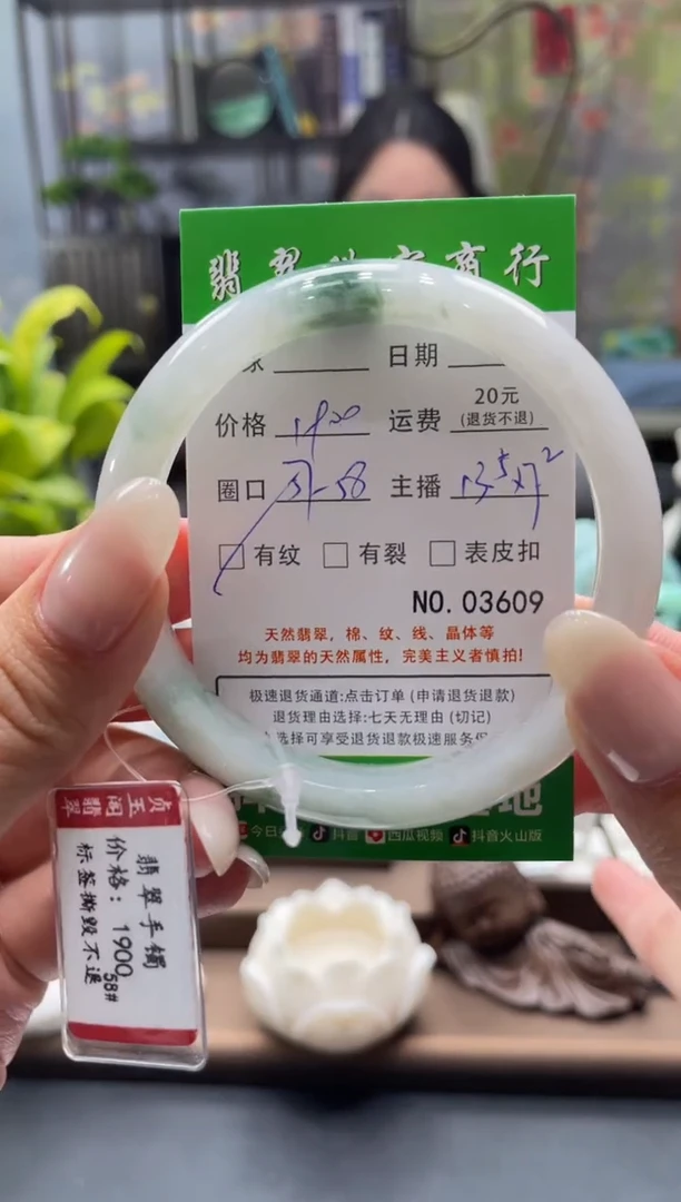 未镶嵌手镯翡翠3609*****