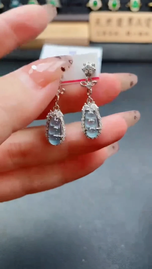 套链银S925镶嵌翡翠1