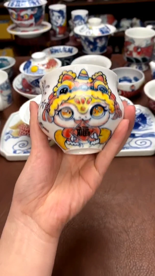 【闪购商品】大肚杯（微瑕）景德镇昨明陶瓷