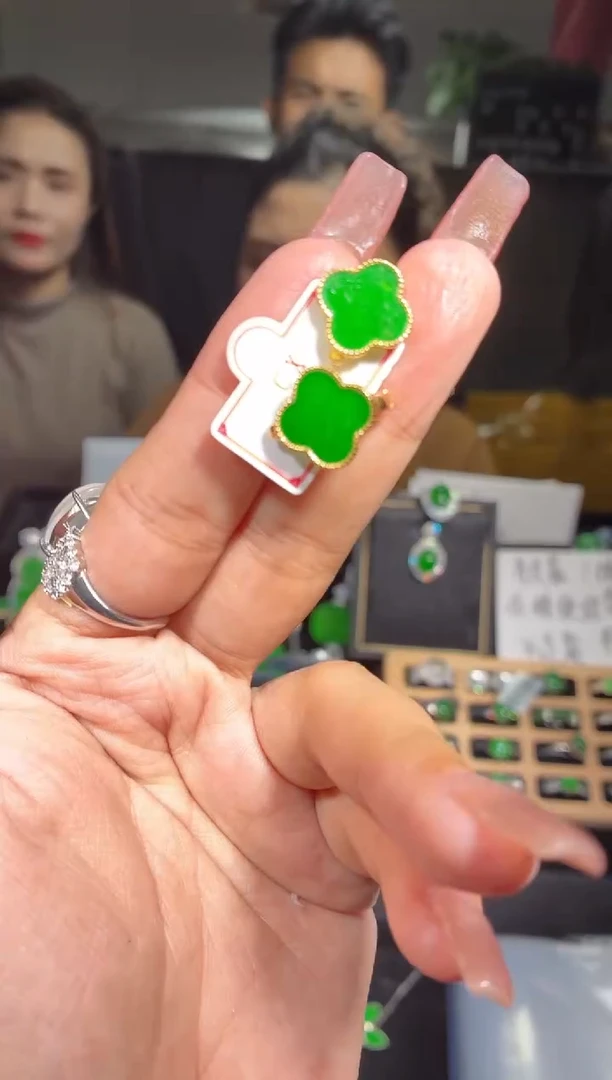 银S925镶嵌定制翡翠52定制翡翠-多样性发货（发其一）