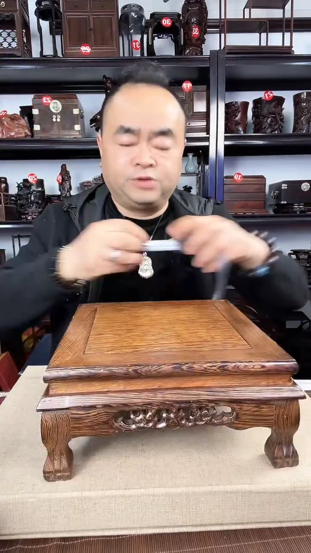 【闪购商品】木473瑕疵老李红木工艺品
