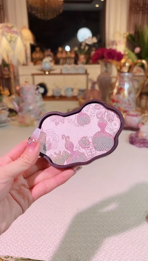 瓷如意杯垫--如图--