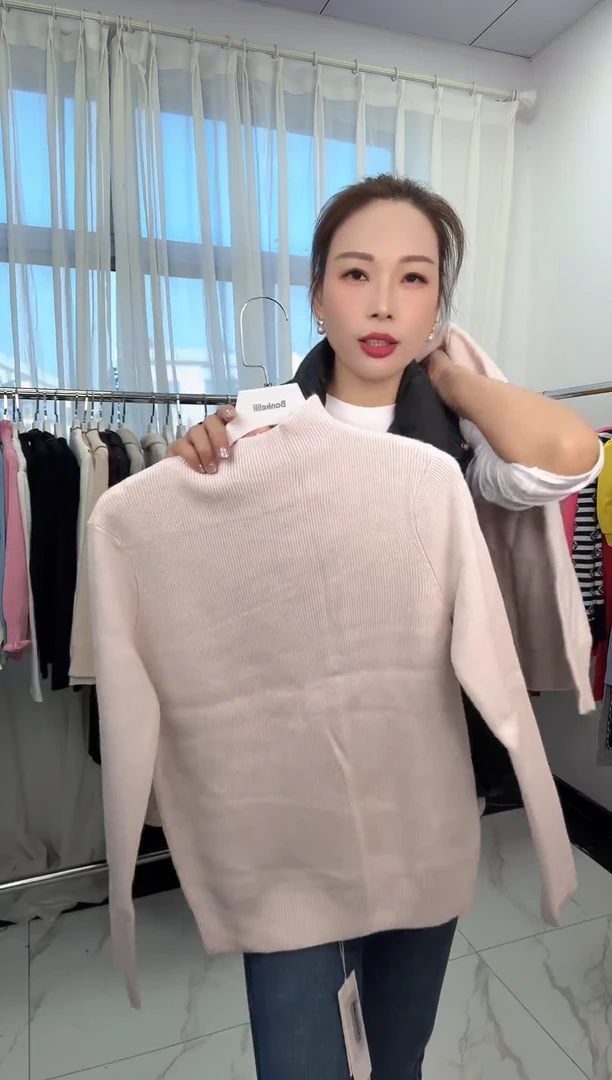 奔*杏色毛衣9999