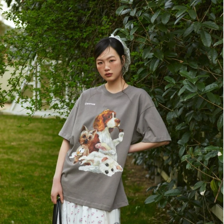 【Shiitake】25春夏新款油画小狗