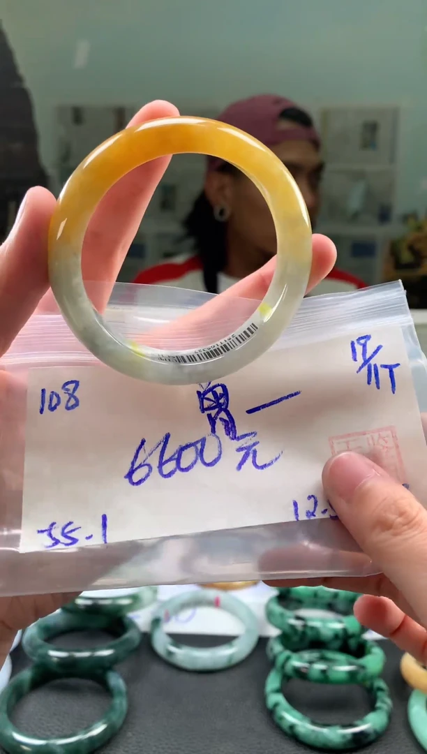 未镶嵌手镯翡翠【****】翡翠手镯 下单联系小耳机#108
