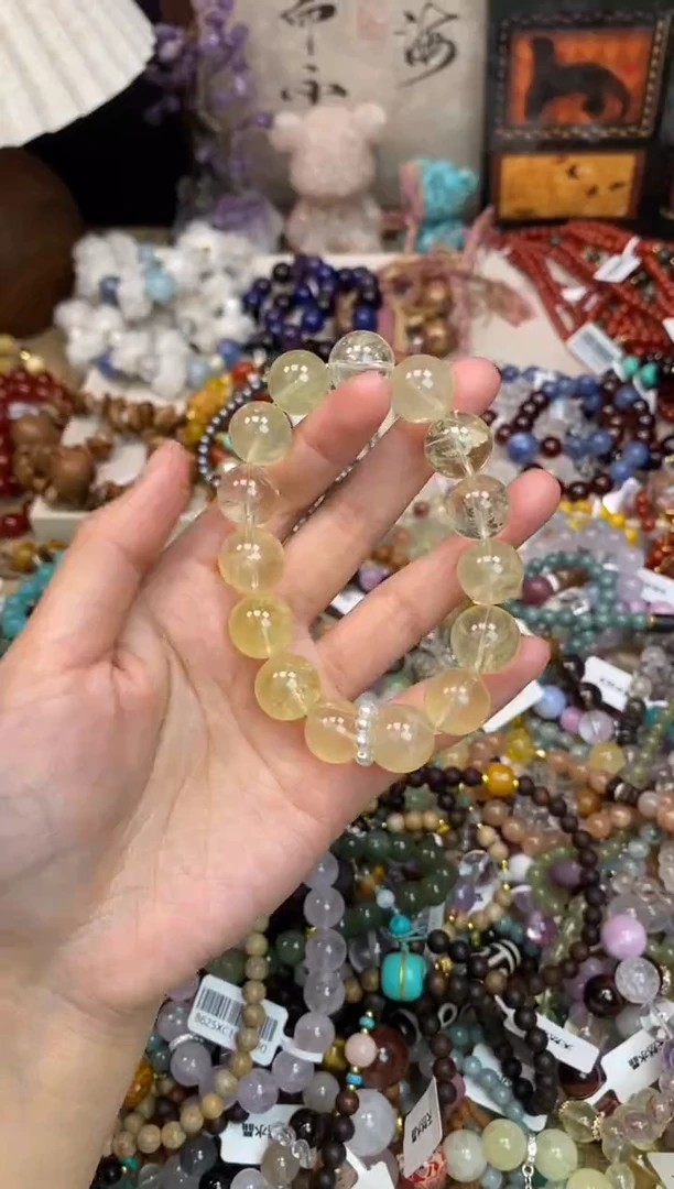 未镶嵌手链黄晶223