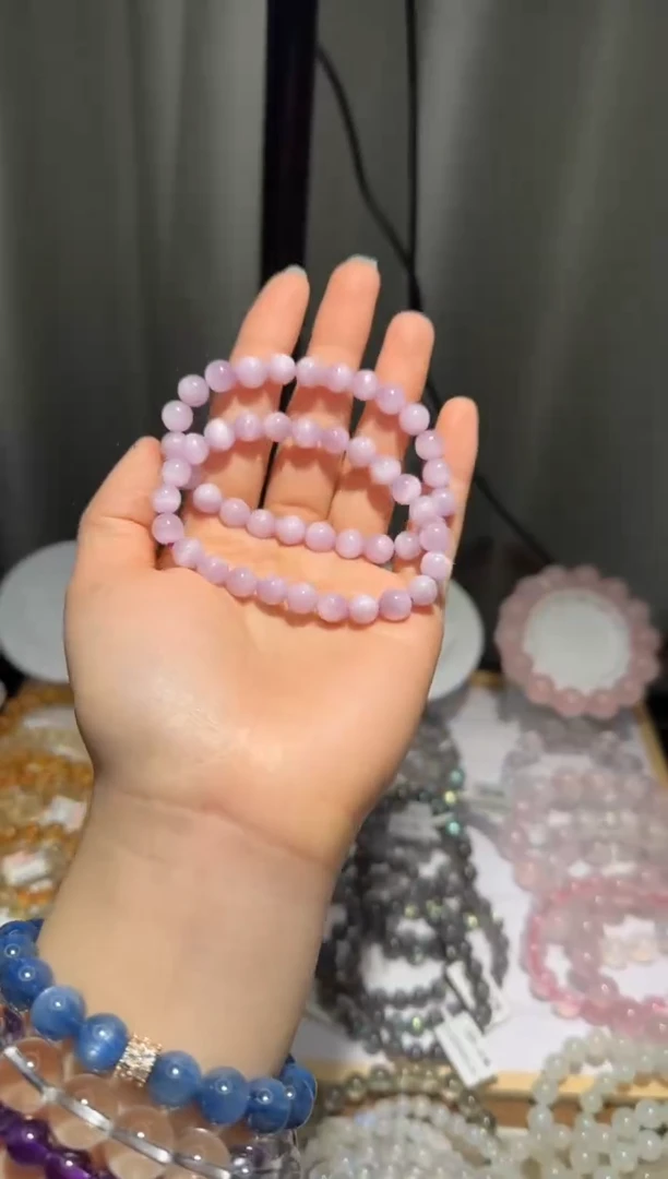 【闪购商品】锂辉石紫锂辉7mm未镶嵌紫锂辉7mm