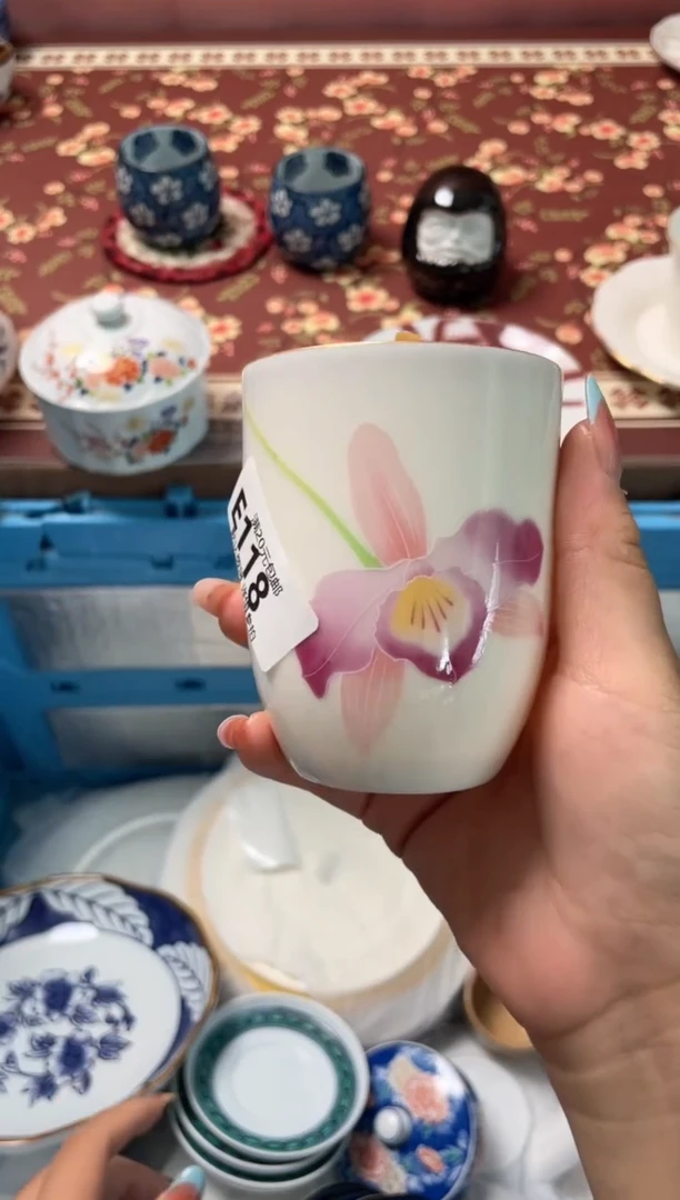 瓷片小*蹬瓷器瓷器E118