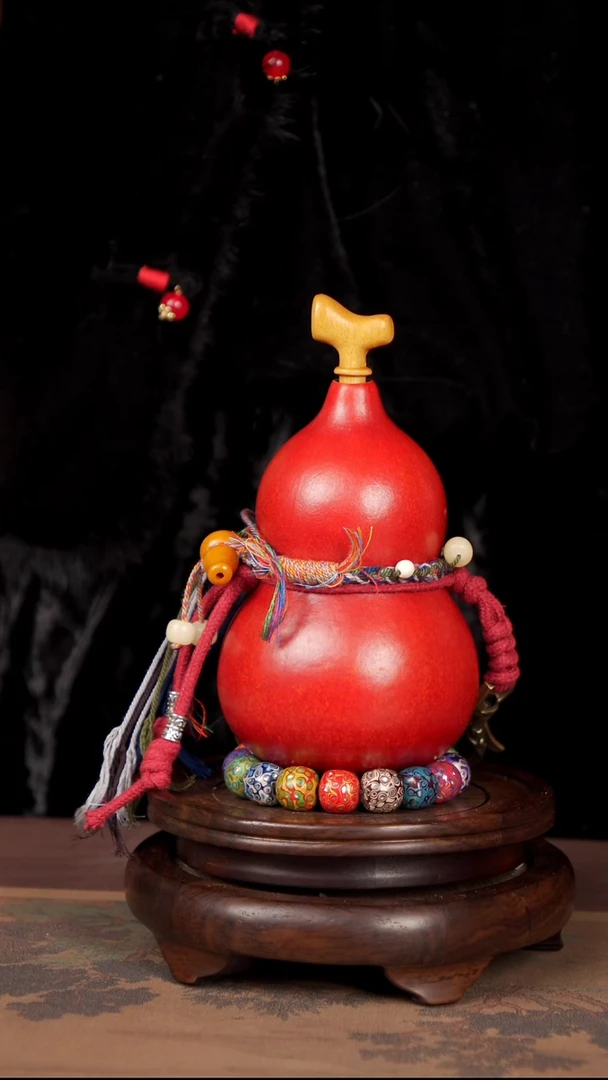 【闪购商品】25易林大漆酒葫芦----118