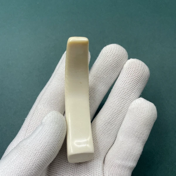 E6131天然猛犸牙牙尖支持鉴定 假一罚四