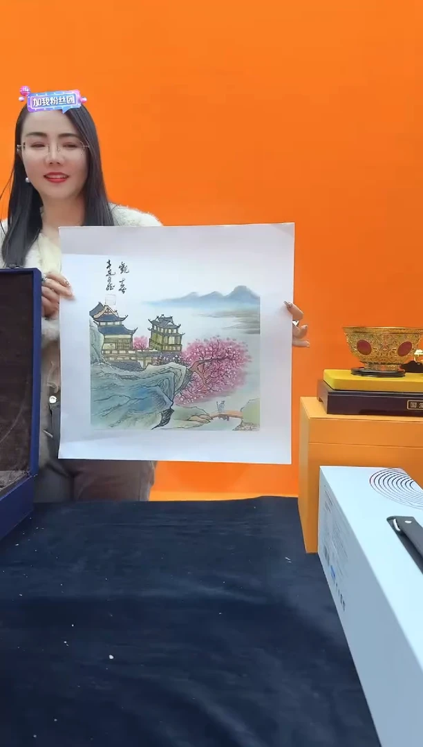 国画欢喜-赵文斌-绘画