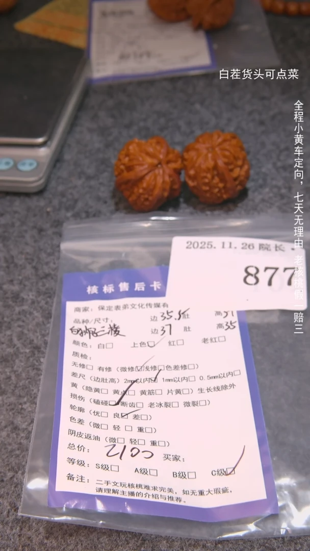 把件文玩核桃E**t白狮子三棱877諘帝文化