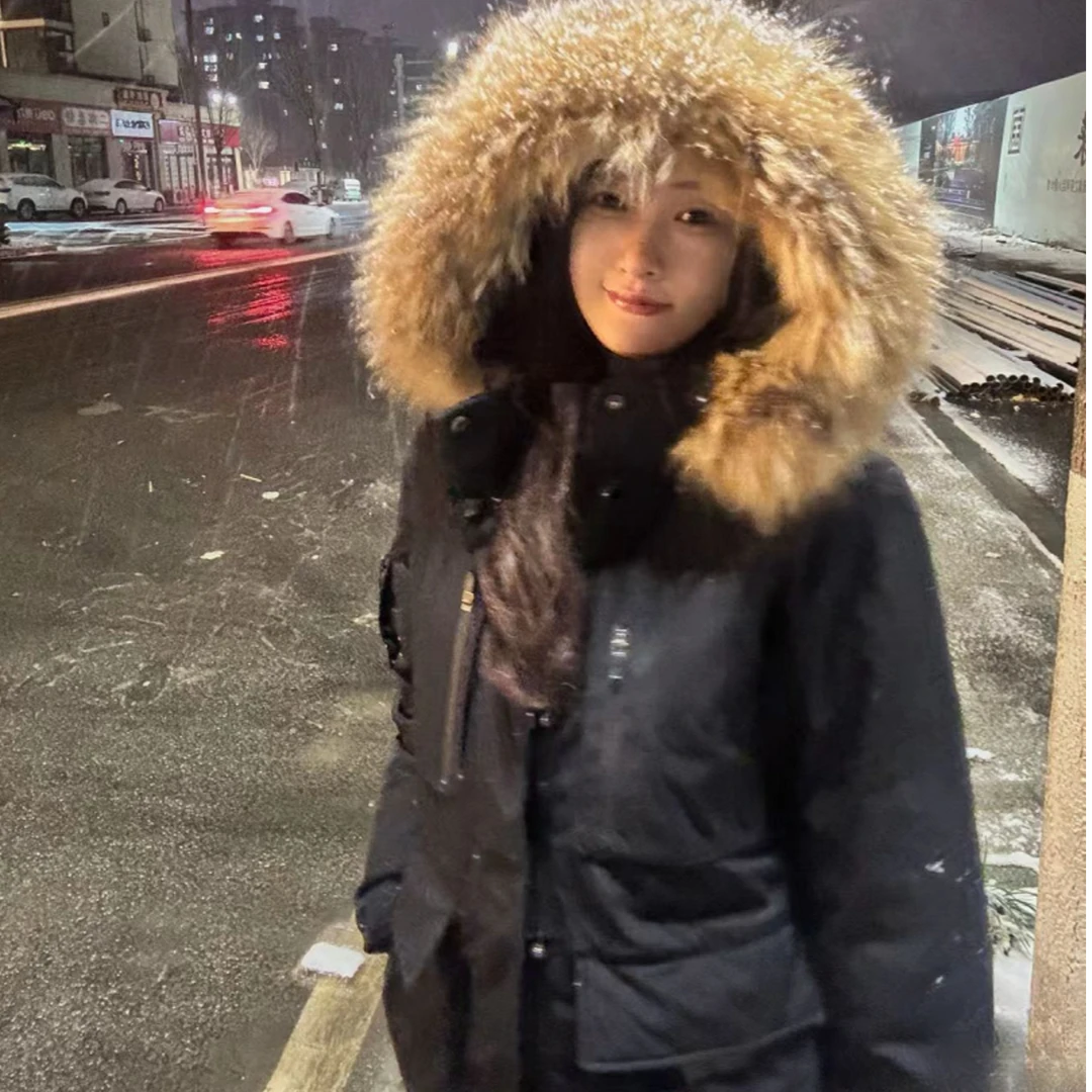 冬季时尚经典派克服情侣厚款宽松羽绒服秋冬外套84