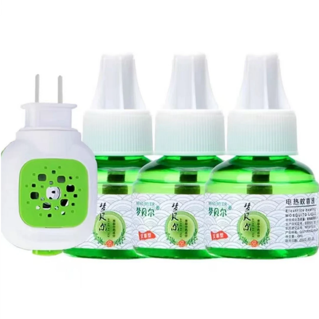 梦贝尔电蚊香液拍头送五瓶蚊香液家庭用超实惠含四氟苯菊酯0.9%