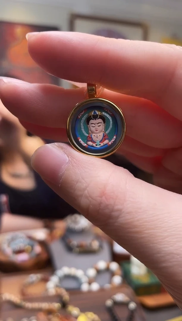 【闪购商品】吊坠0126-16净水观姐姐唐卡