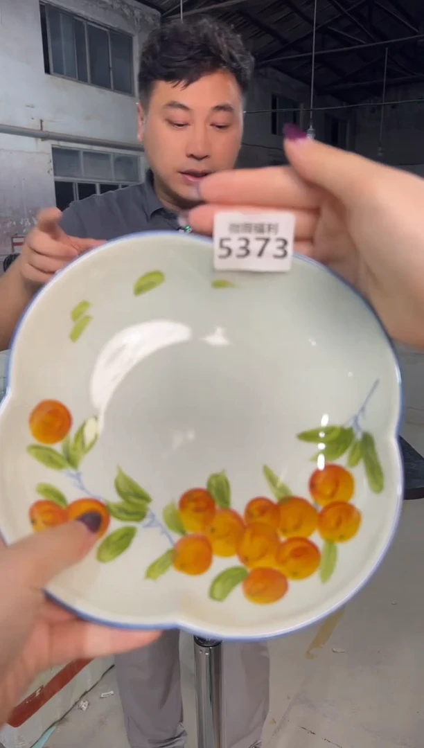 陶瓷景德镇高温釉下手绘陶瓷