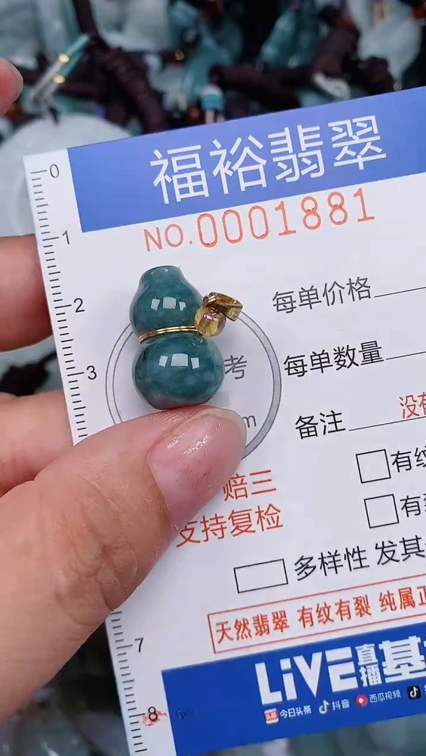 翡翠未镶嵌颈饰...0001881