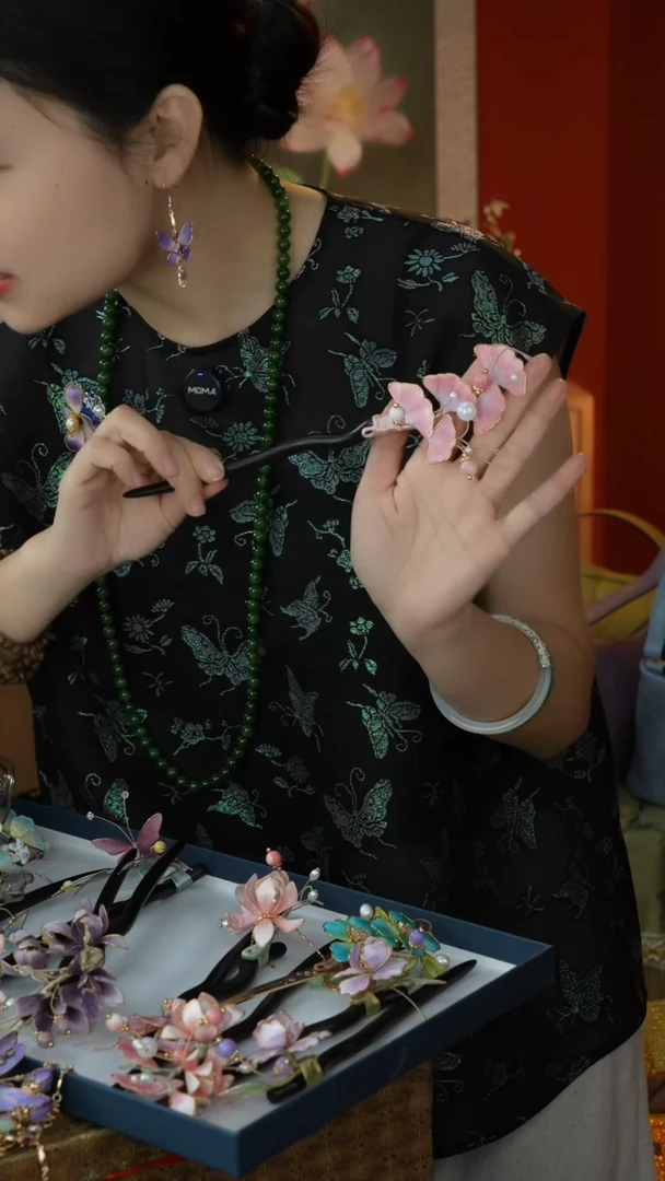 刺绣纯手工非遗国风饰品