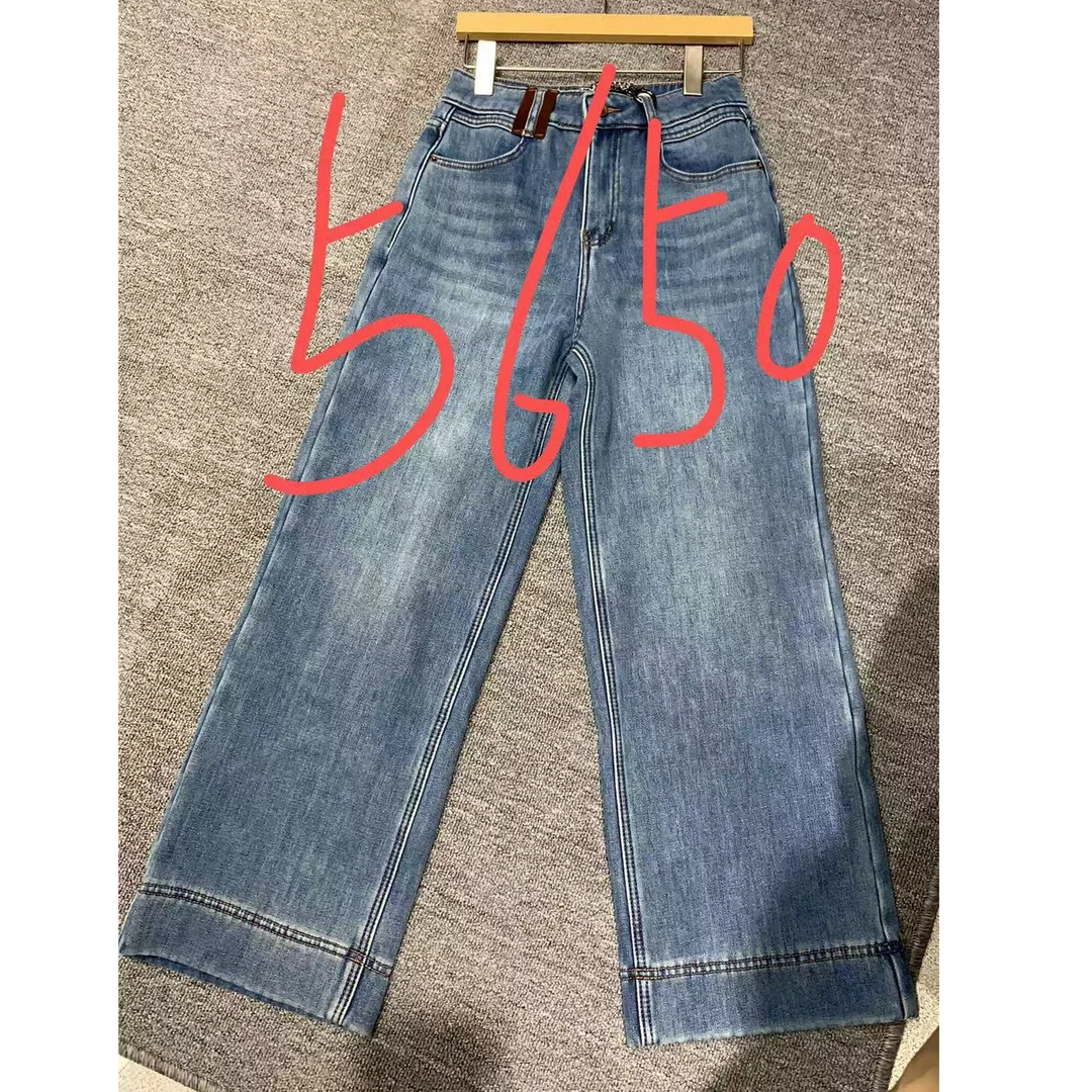 5650女款加绒加厚冬季牛仔裤