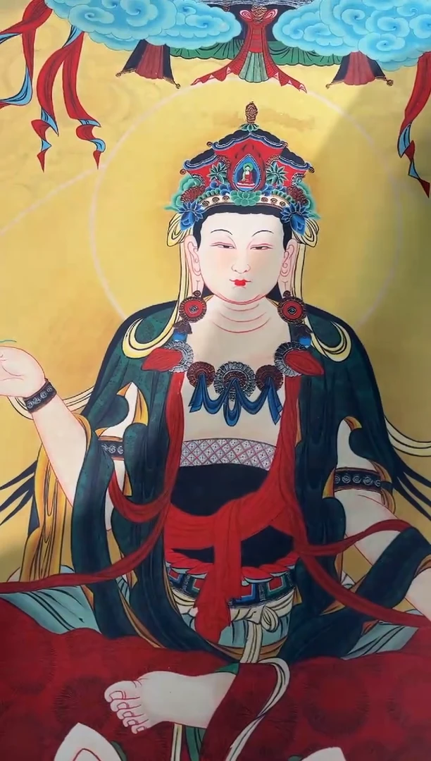 卷轴画天天的唐卡tk160