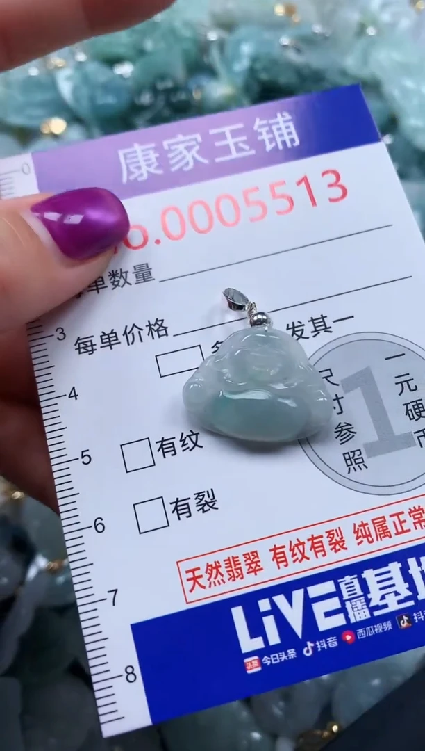 颈饰未镶嵌翡翠5513