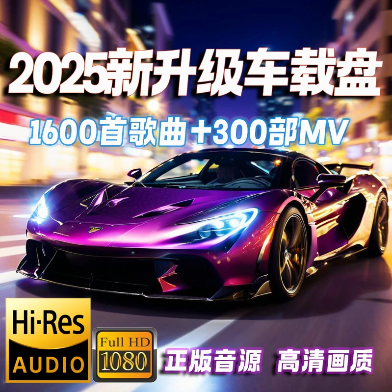 【2025新款】64G抖音流行热门经典劲爆DJ无损歌曲u盘2025最新款最火