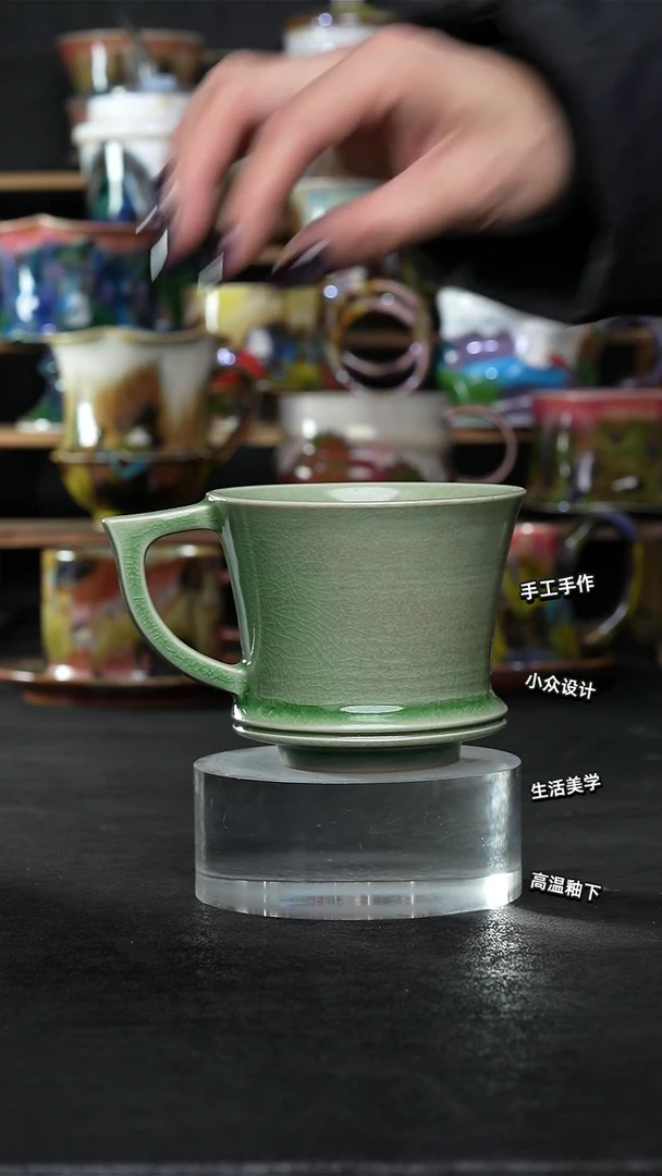 设计师款景德镇森涩手创微瑕（食品级）708