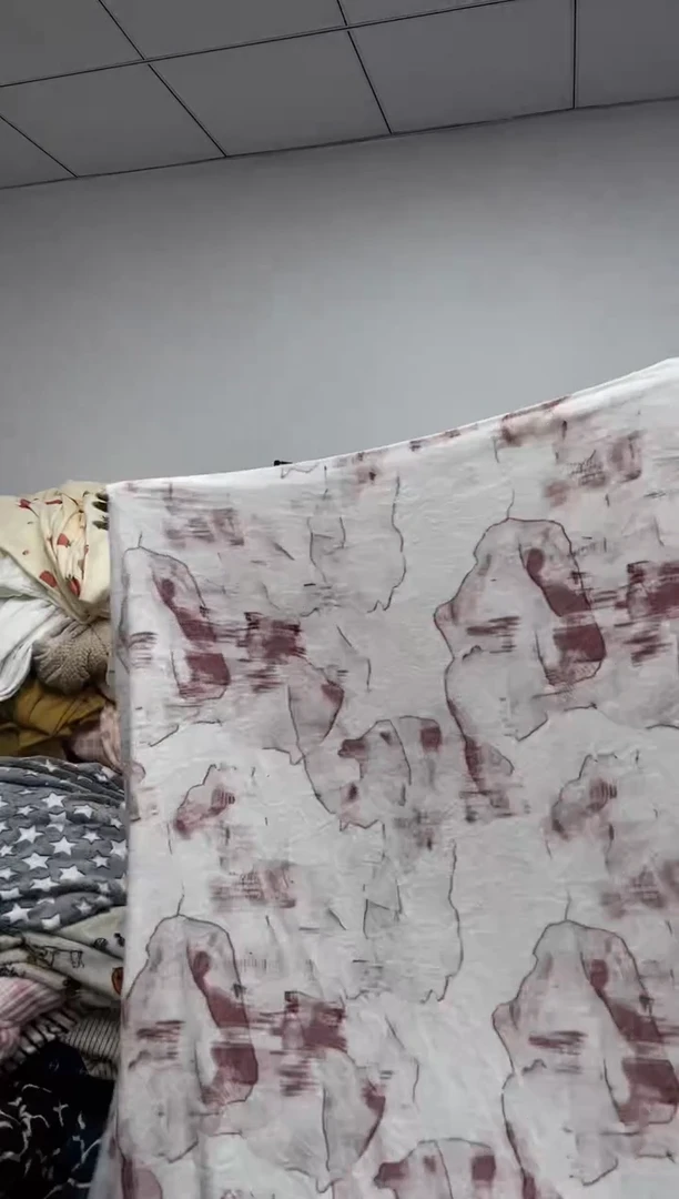 法兰绒2.2x1.8面料尺寸主播介绍为准