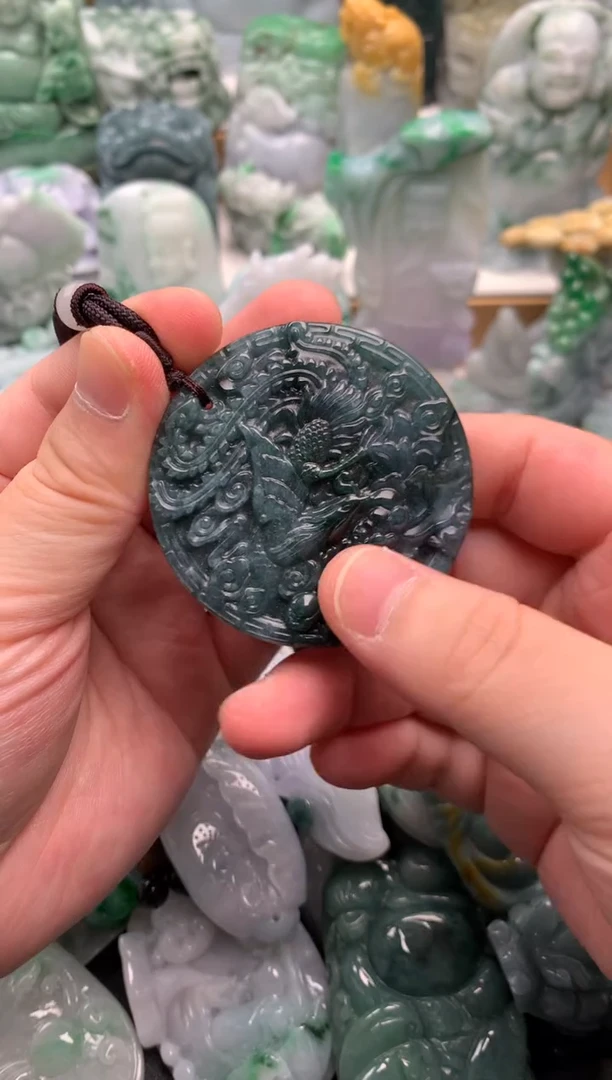 吊坠(不含链)未镶嵌翡翠1