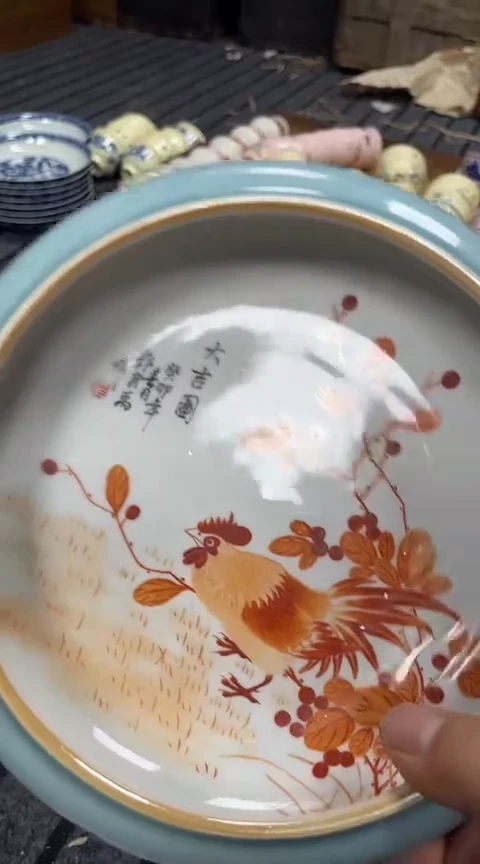摆件瓷景德镇567老瓷仓清仓019