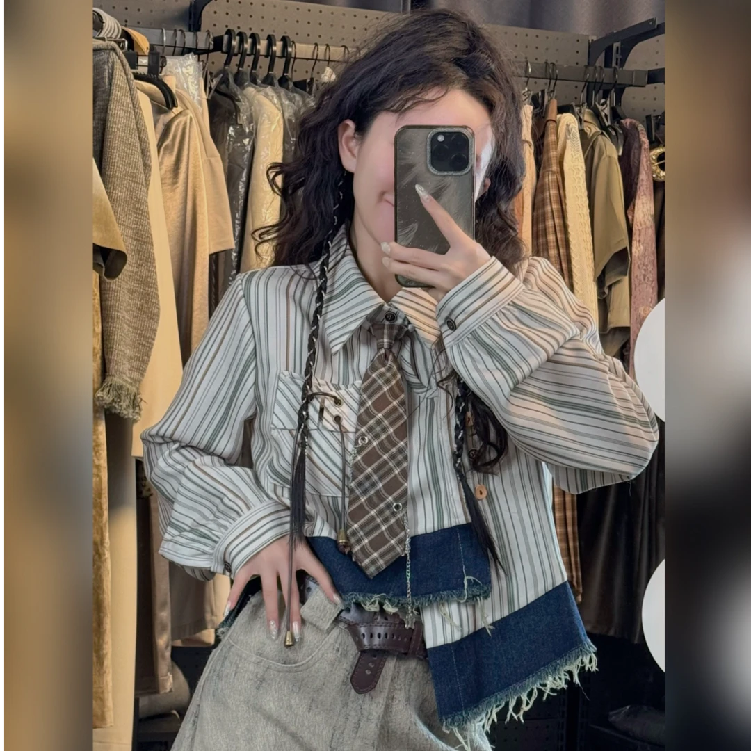 （赠腰带）南油显瘦气质时尚休闲设计（上衣+裤子+腰带+领带）四件套