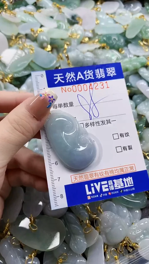 颈饰未镶嵌翡翠天然A货翡翠