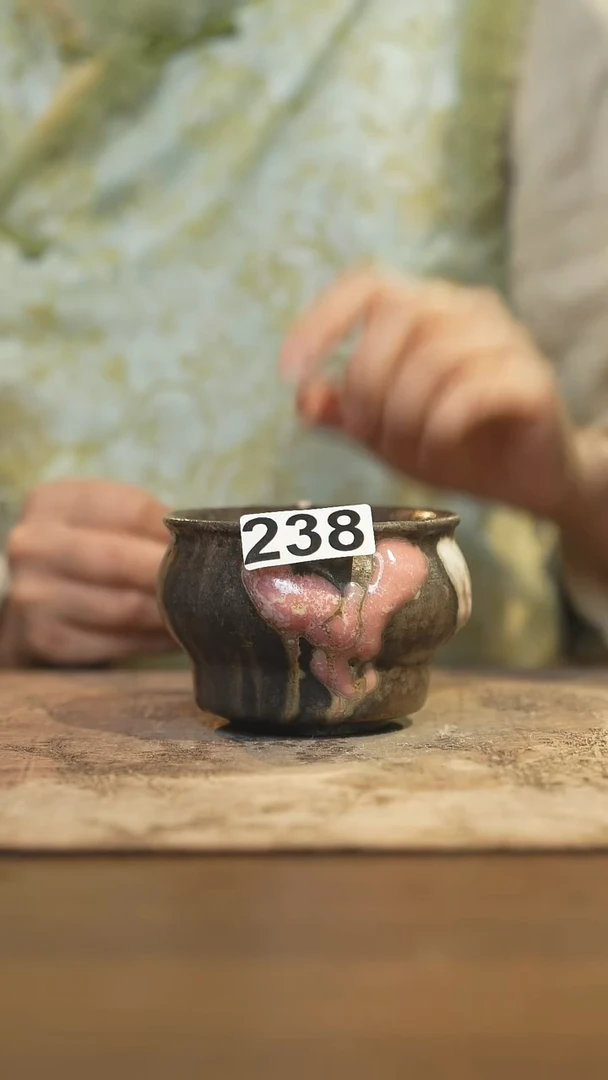 陶瓷茶器茶具主人杯238微瑕