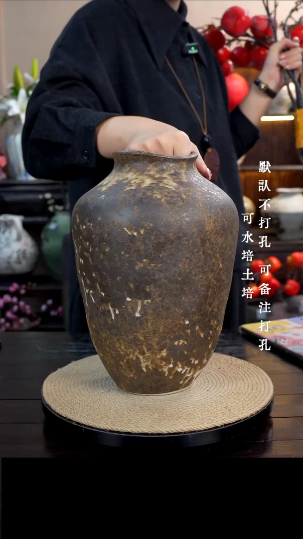 摆件陶瓷景德镇花瓶A359