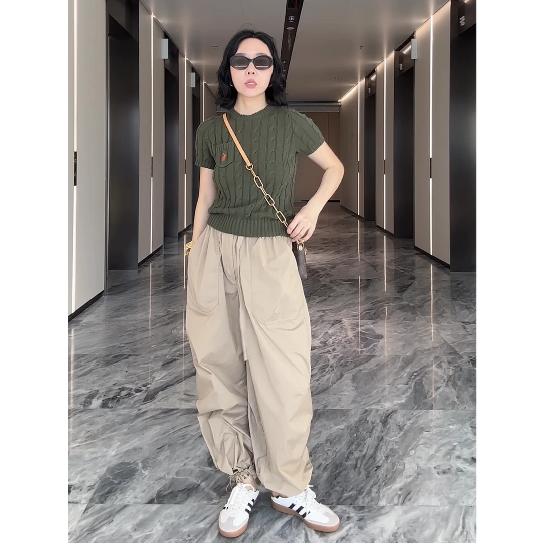 Action Studios大大推荐美式抽绳工装休闲裤WW7623