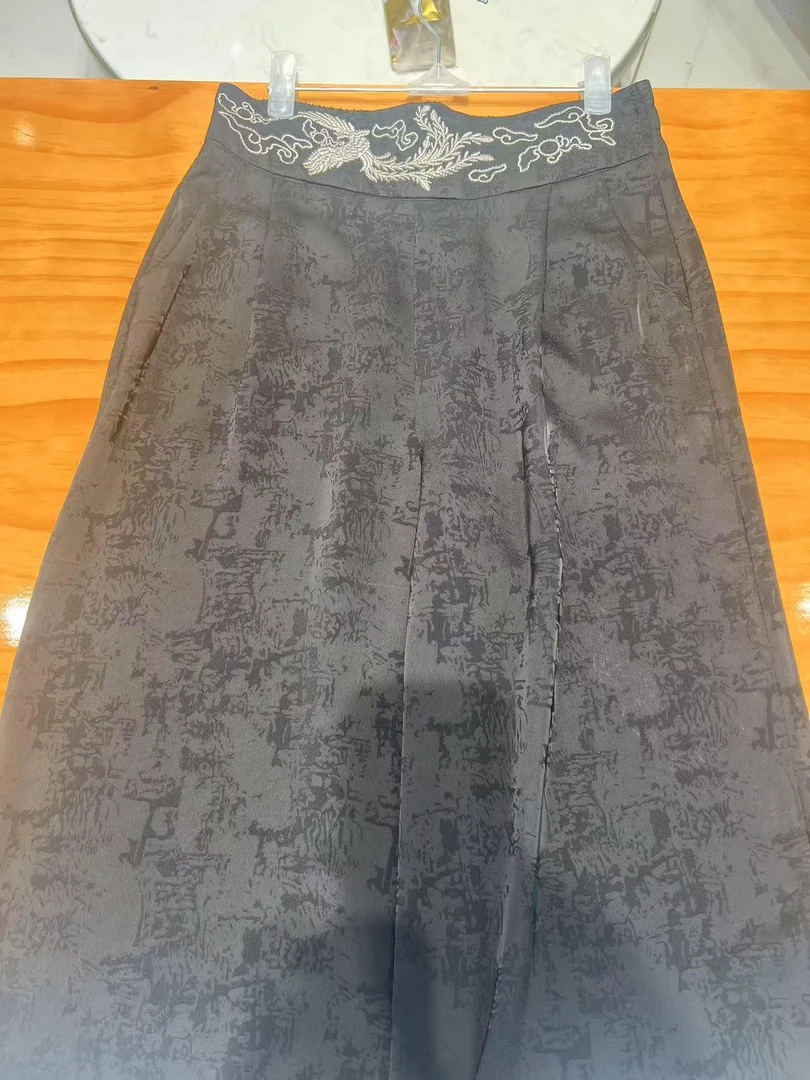 中式国风时尚百搭重磅裤子-ZT0100