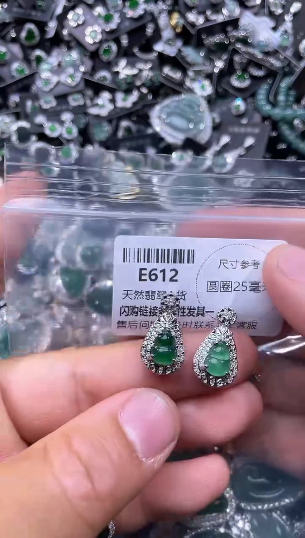 【闪购商品】翡翠颈饰未镶嵌E612多样性发其一