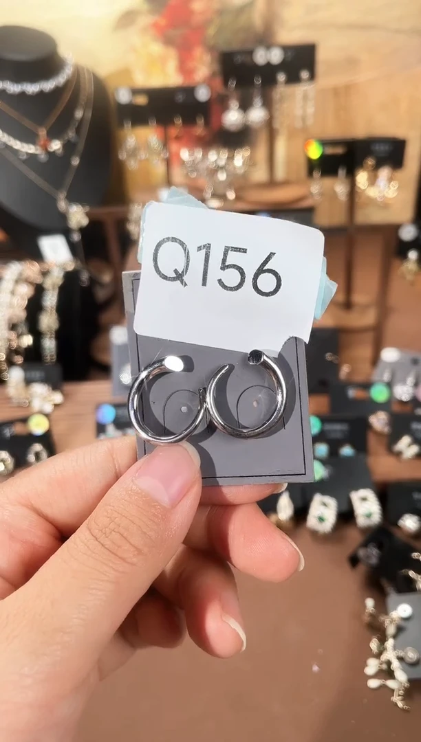 合金925银锆石Q156