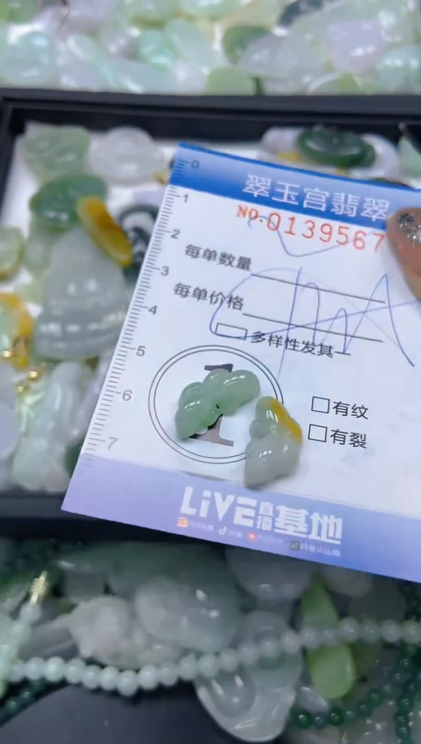 翡翠未镶嵌颈饰闪购0139567