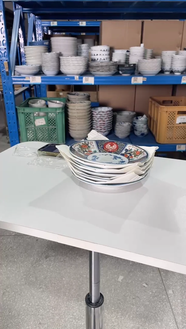 陶瓷清仓錦彩古伊万里6.5英寸浅盘套装