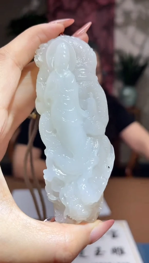 和田玉未镶嵌颈饰s541